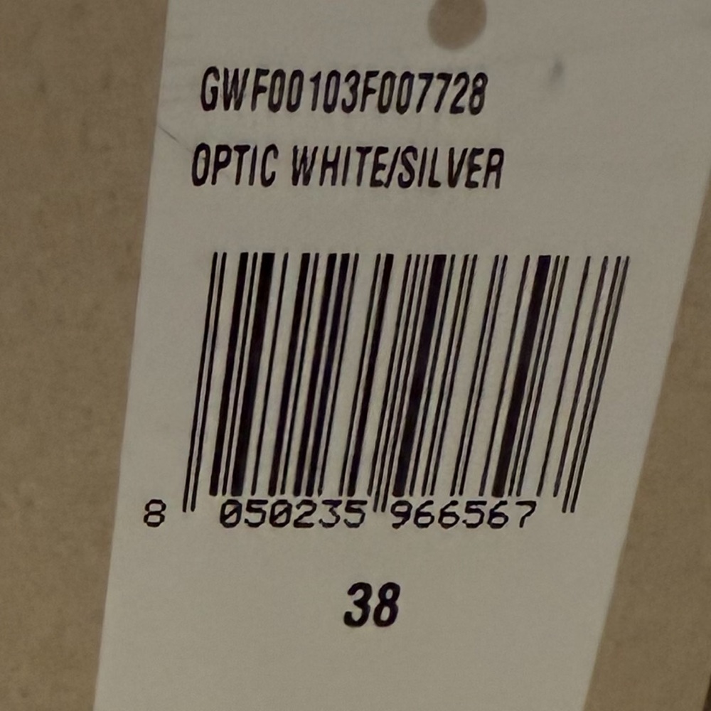 Golden Goose Optic White/Silver Sneakers